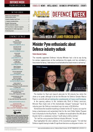Defence Week Premium 413 PDF Version